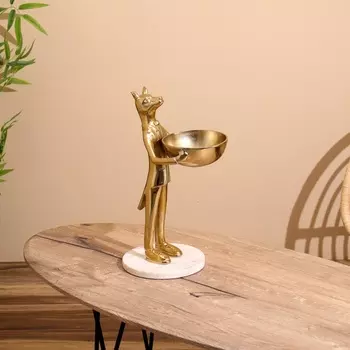 Конфетница «Волк угощает», алюминий, 202542 см