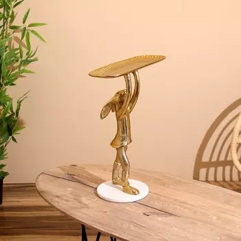 Блюдо «Зайка», 243848 см, алюминий