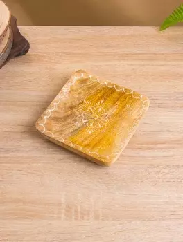 Блюдо «Звезда», 15153 см, дерево манго