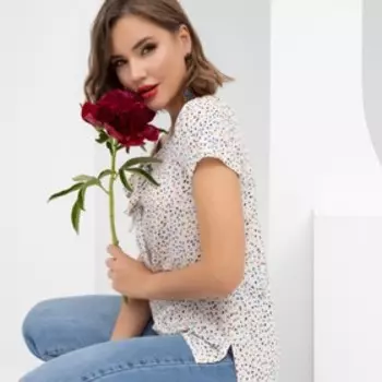 Блуза Charutti «Стильная статистика», размер 54