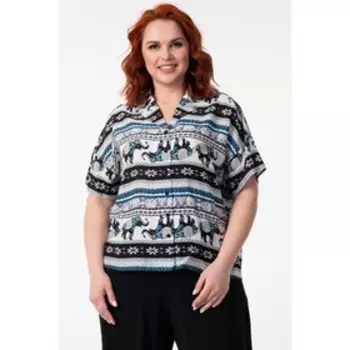 Блуза, размер 52