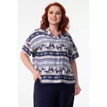 Блуза, размер 56