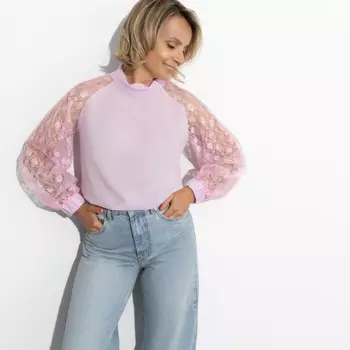 Блуза женская «Ангельски прекрасна», размер 46