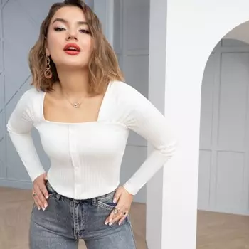 Блуза женская Charutti «Аппетитные формы. Нежное чудо», размер 52