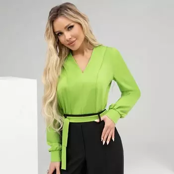 Блуза женская Charutti «Твой личный манифест. Сочное яблоко», размер 54