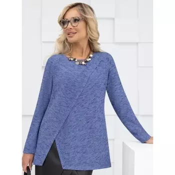 Блуза женская Charutti «Живем красотой. Деним», размер 56