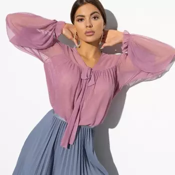 Блуза женская «На крыльях вдохновения», размер 52