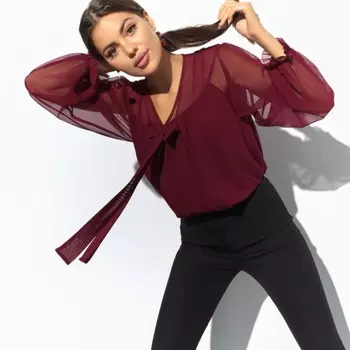 Блуза женская «На крыльях вдохновения», размер 52