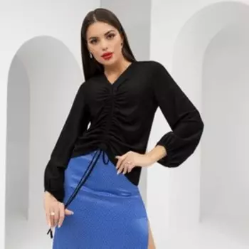 Блуза женская «Прогулка под звездопадом», размер 56