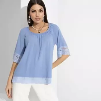 Блуза женская «Путешествие в Прованс», размер 48