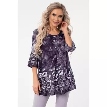 Блуза женская, размер 42, цвет серый