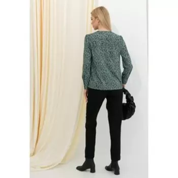 Блуза женская, размер 42, цвет зелёный