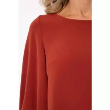 Блуза женская, размер 44, цвет терракот