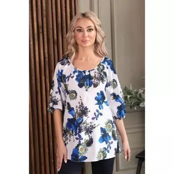 Блуза женская, размер 46, цвет белый