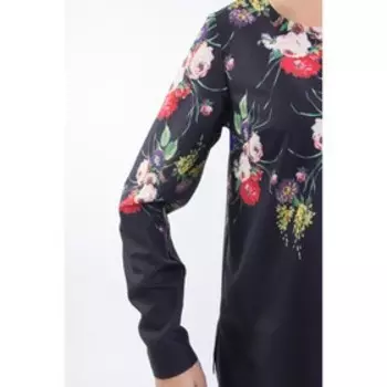 Блуза женская, размер 46, цвет чёрный