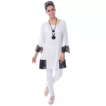 Блуза женская, размер 48, цвет белый