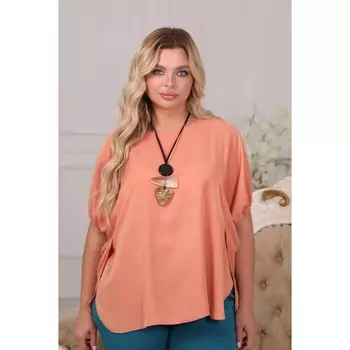 Блуза женская, размер 48, цвет розовый