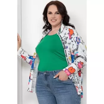 Блуза женская, размер 52