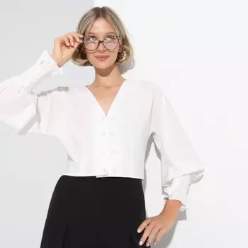 Блуза женская «Стильный диалог», размер 46