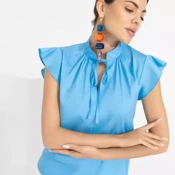 Блуза женская «Свежая подборка», размер 54