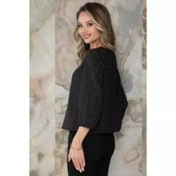 Блузка «Авалия блэк», размер 54