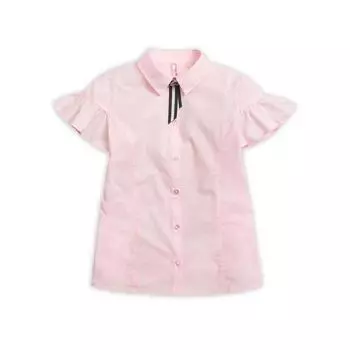 Блузка для девочек, рост 134 см, цвет розовый