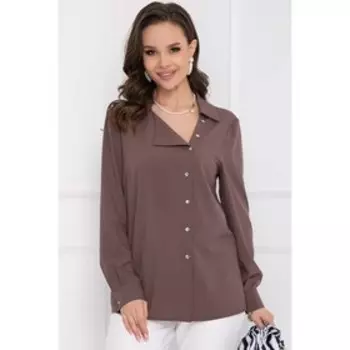 Блузка «Лайгуэль хот шоко», размер 46