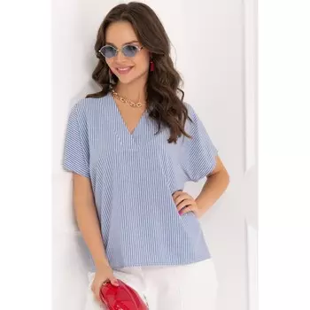 Блузка «Лангирано лайт блу», размер 54