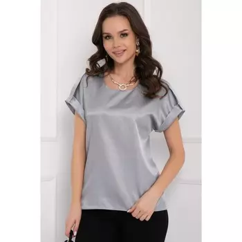 Блузка «Милисия дарк грэй», размер 50