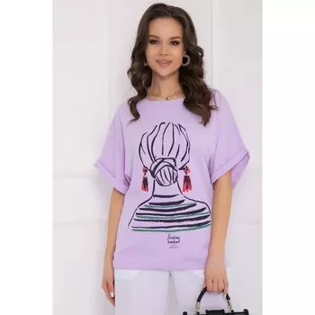 Блузка «Оджани вайлет», размер 48