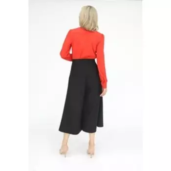 Блузка с навесными петлями, размер 44