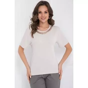 Блузка «Сандара бейж», размер 50