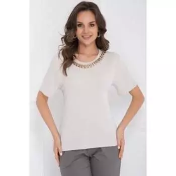 Блузка «Сандара бейж», размер 52