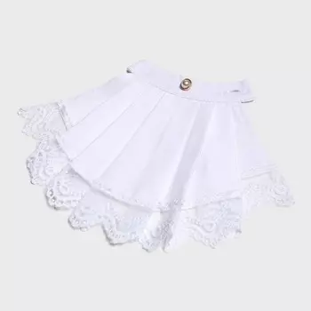 Блузка школьная для девочек, цвет белый, рост 122 см