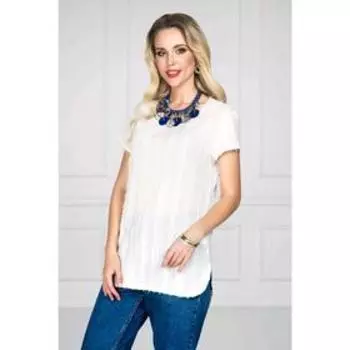 Блузка «Тинелла вайт», размер 52