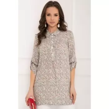 Блузка «Верчея сильвер грин», размер 54