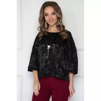 Блузка женская «Амантея блэк», размер 48