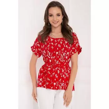 Блузка женская «Андорка рэд», размер 46