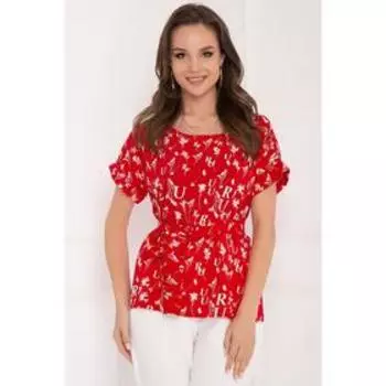 Блузка женская «Андорка рэд», размер 54