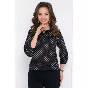Блузка женская «Авалия блэк гиро», размер 52
