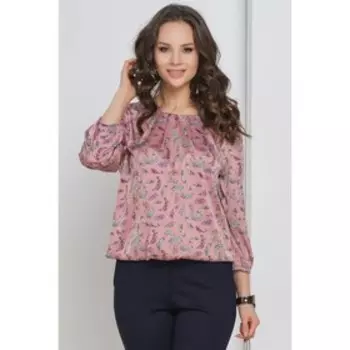 Блузка женская «Авалия роуз фетер», размер 50