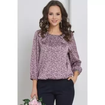 Блузка женская «Авалия роуз фловерс», размер 48