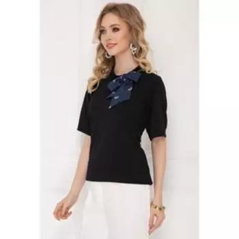 Блузка женская «Баммита дарк блу», размер 44