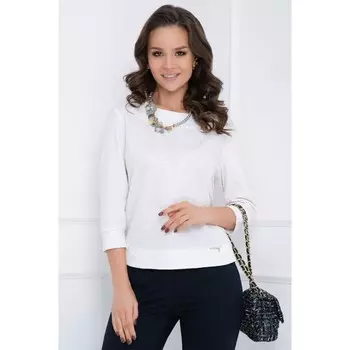 Блузка женская «Бауни вайт», размер 48
