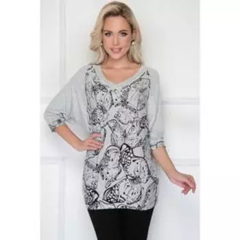 Блузка женская «Лекки грэй», размер 48