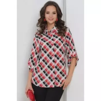 Блузка женская «Лентини рэд», размер 44