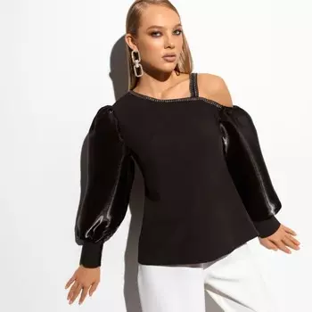 Блузка женская «Моя шикарная леди», размер 54