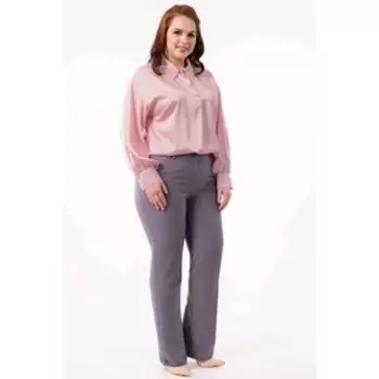 Блузка женская, размер 54, цвет розовый