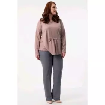 Блузка женская, размер 54, цвет розовый