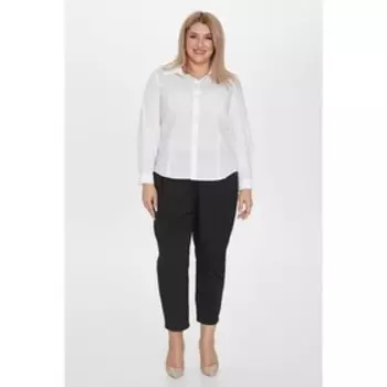 Блузка женская, размер 58, цвет белый